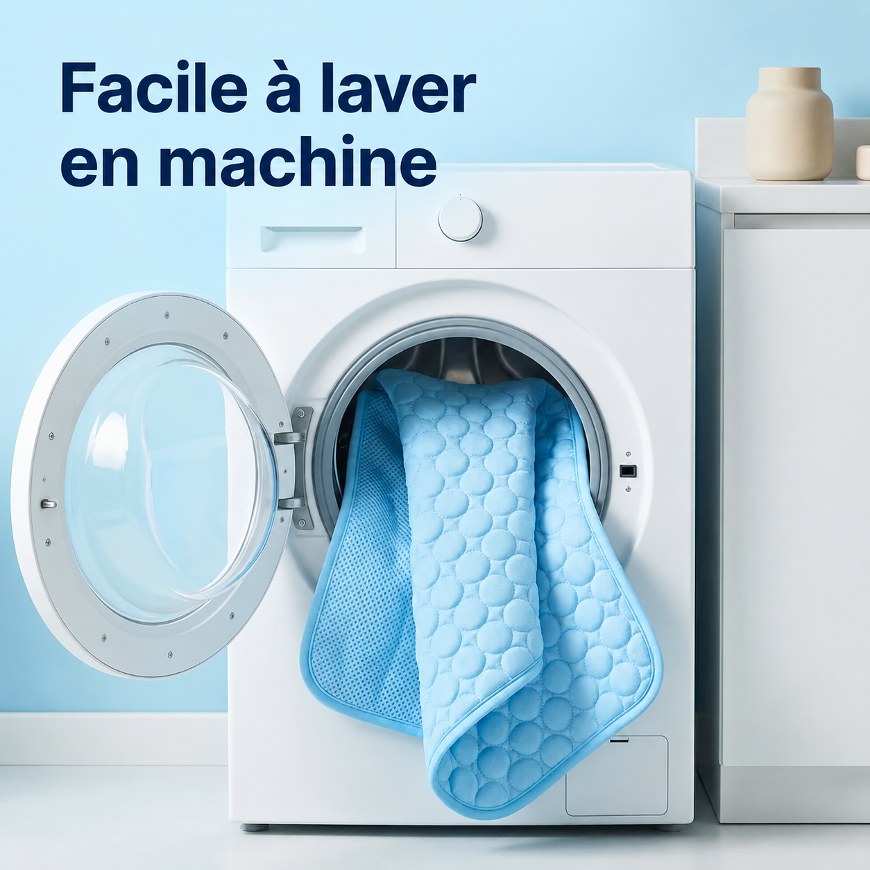 IcyNap | Tapis Rafraîchissant en Soie de Glace pour Chien