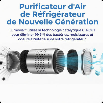 Lumovia purificateur d'air pour réfrigérateur